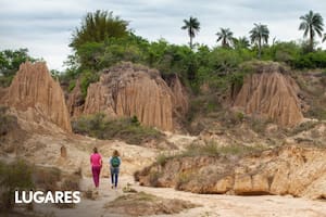 Toropí, una de las reservas de fósiles a cielo abierto más grandes de Sudamérica, se ubica en Corrientes.