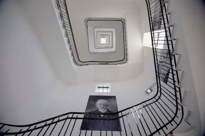 Hay que trepar 217 escalones de mármol de Carrara para llegar al mirador de la Torre Ader