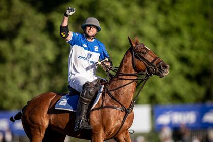 Torres Zavaleta, contento como nunca en el polo: en pocos días pasó de segundo suplente de Ellerstina a campeón de un torneo de Triple Corona y en su club, Tortugas.