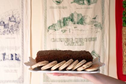 Torta galesa y teisen bach en Plas y Coed
