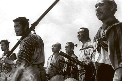 Toshiro Mifune y Takashi Shimura, dos de las estrellas del film