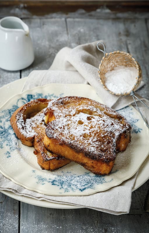 Tostadas belgas o french toast