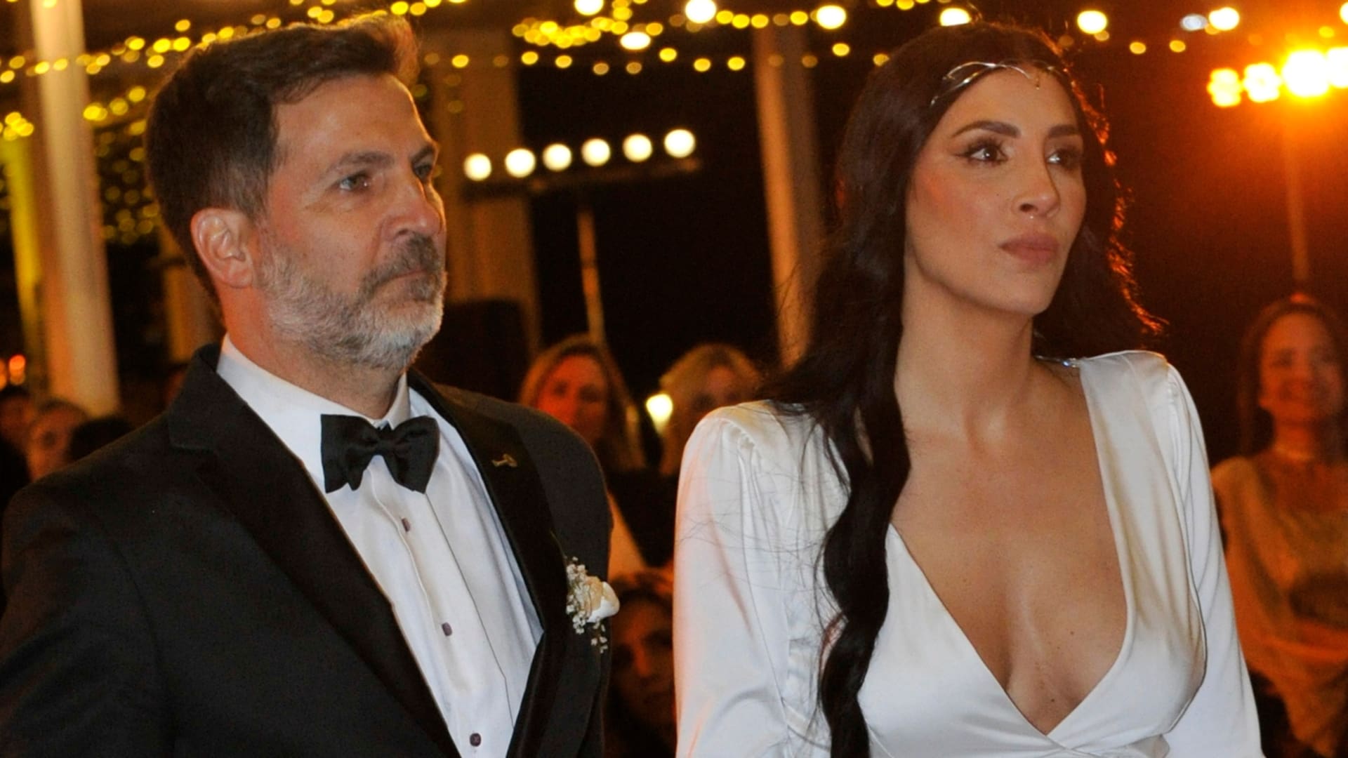 Toti Pasman y Julieta Bettatis celebraron ayer su casamiento junto a sus familiares y amigos