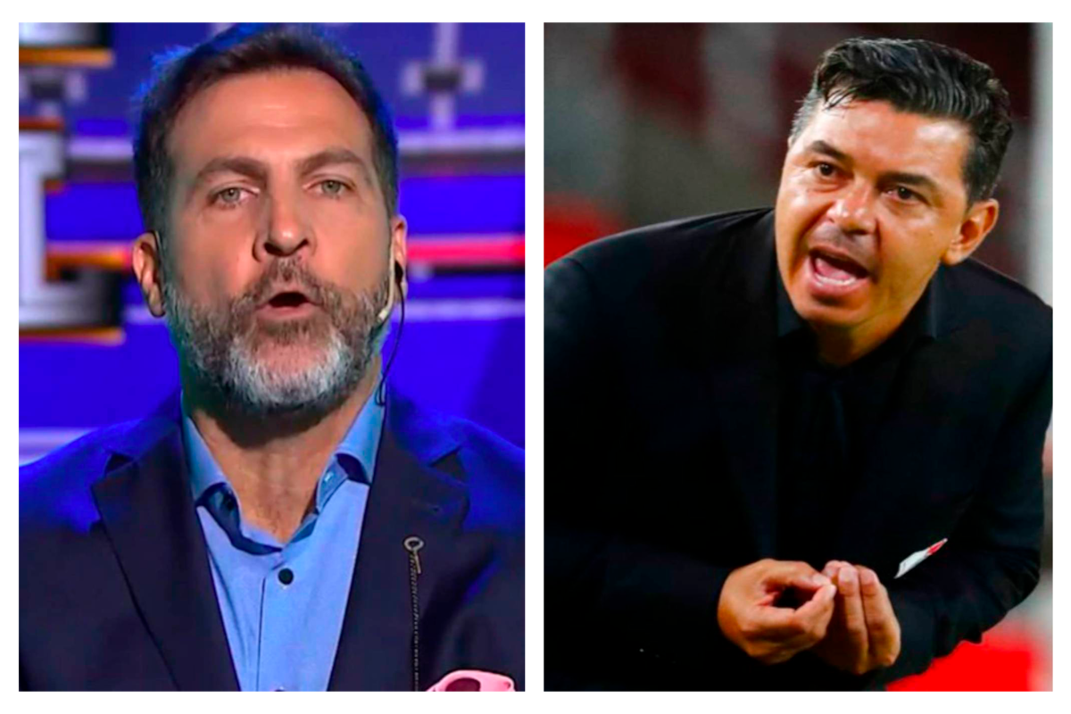 "Toti" Pasman y Marcelo Gallardo