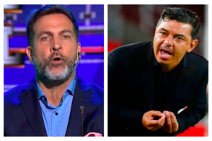 "Toti" Pasman y Marcelo Gallardo