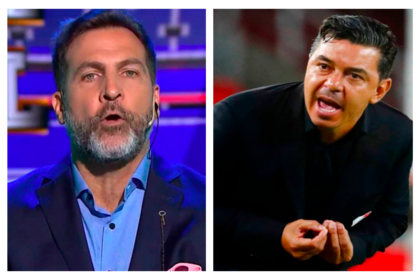 "Toti" Pasman y Marcelo Gallardo