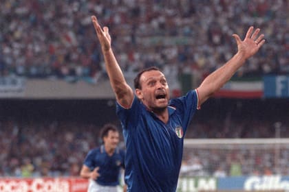 Totó Schillaci, goleador del Mundial Italia 90