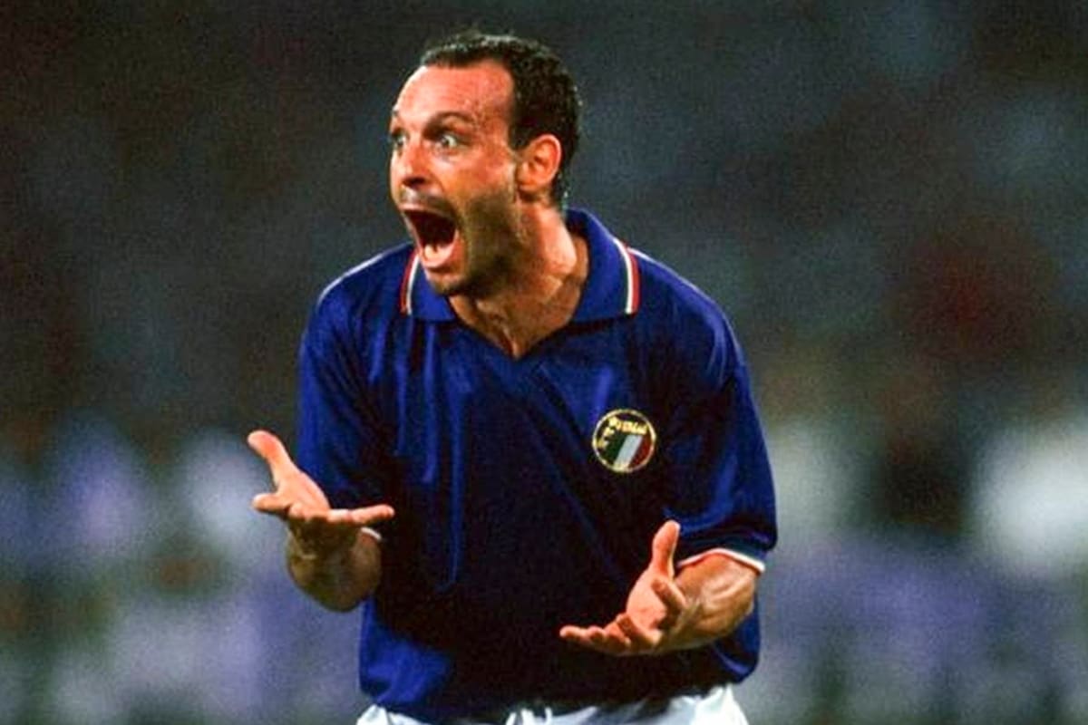 Totó Schillaci, goleador del Mundial Italia 90