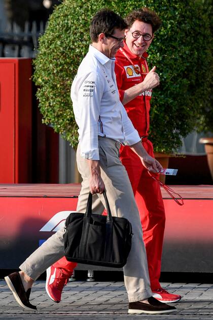Toto Wolff y Mattia Binotto, de rivales a compañeros: Mercedes resultó un refugio para los ingenieros de Ferrari y el suizo podría trabajar para las Flechas de Plata en el futuro