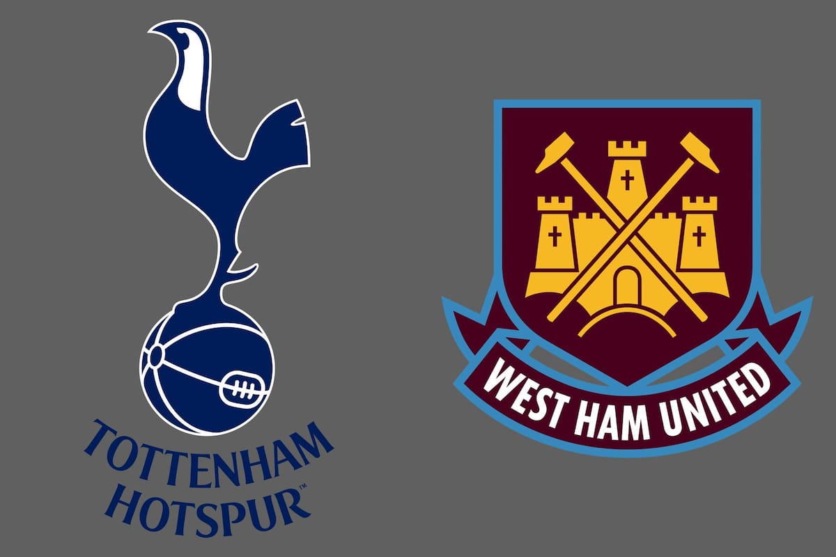 Tottenham Hotspur y West Ham United disputaron uno de los encuentros de la jornada del fútbol inglés