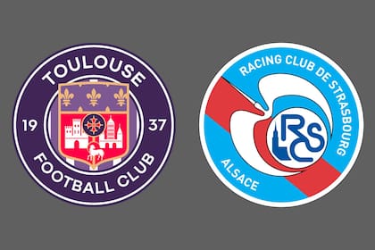 Toulouse y Strasbourg disputaron uno de los encuentros de la jornada del fútbol francés