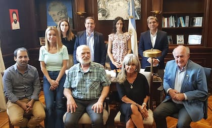 Toussaint también se reunió con funcionarios cercanos a Cristina, como Paula Penaca y Oscar Parrilli