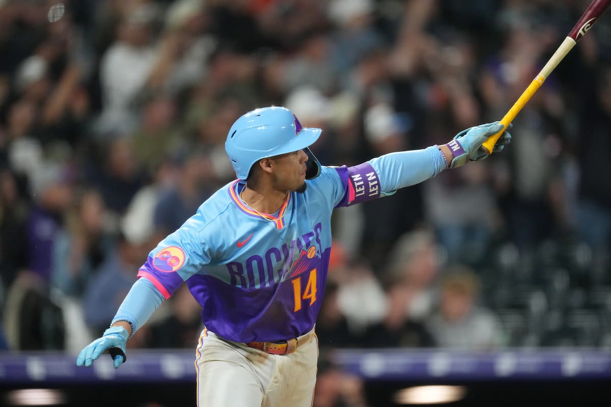 Tovar y Goodman pegan jonrones en la novena y Rockies se imponen 8-6 a Gigantes