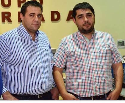Toviggino y Beacon, dirigente cordobés que durante años fue su mano derecha. Crédito: ascenso del interior