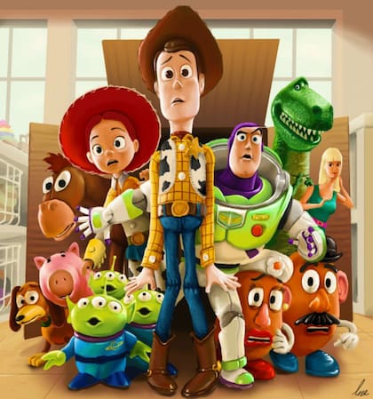 Woody es el personaje principal de Toy Story