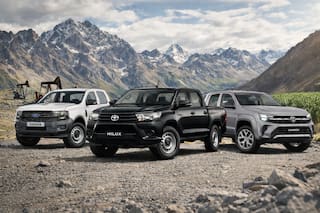 Son las tres pickups más vendidas del mercado: cuál tiene el costo de service más bajo