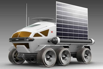 Toyota moon rover, el prototipo que propuso la compañía automotriz a JAXA, la agencia espacial japonesa