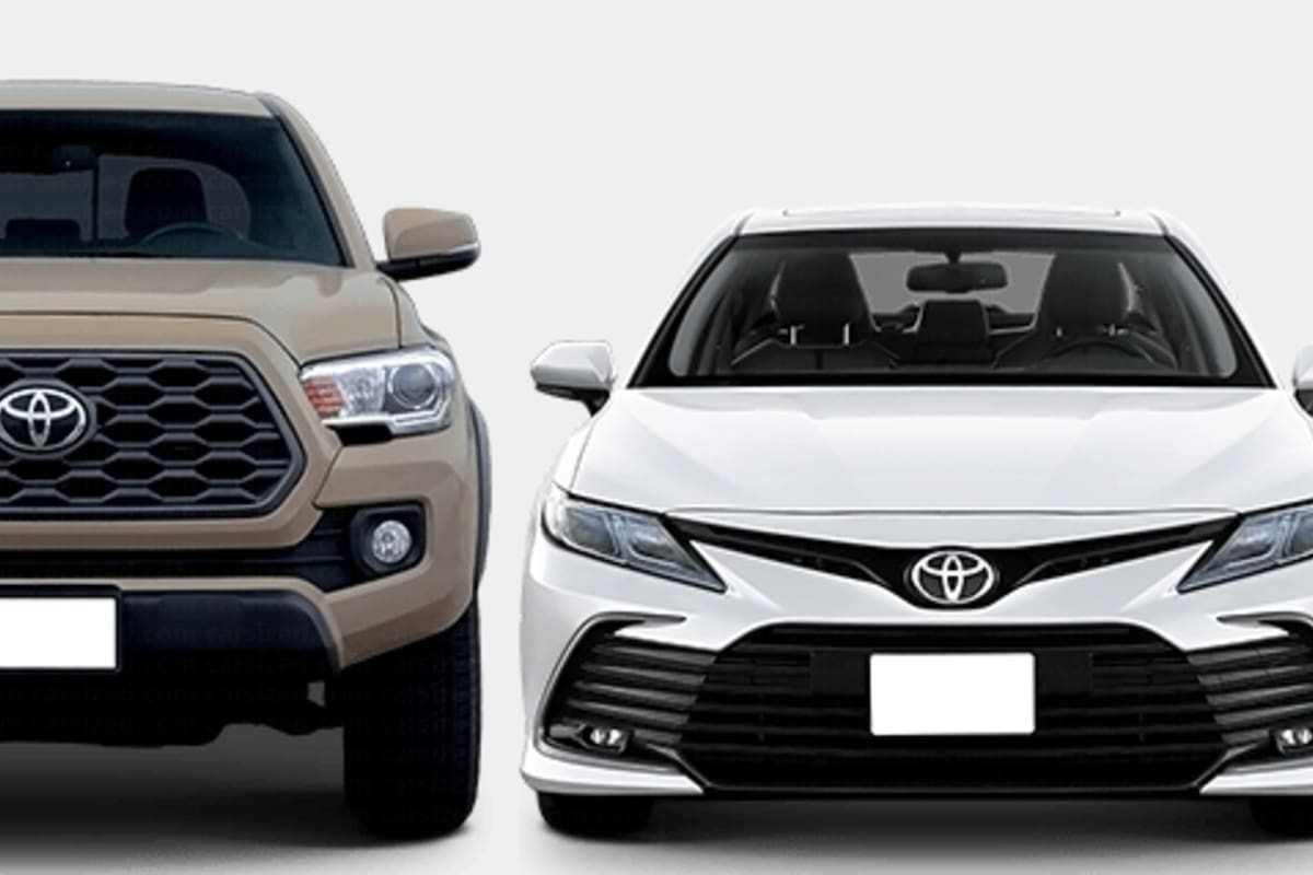 Toyota sigue liderando las ventas con dos de sus modelos más populares: La Tacoma y el Camry