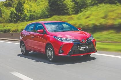Toyota Yaris, el modelo que más airbags ofrece en la franja de los más baratos del mercado: siete.