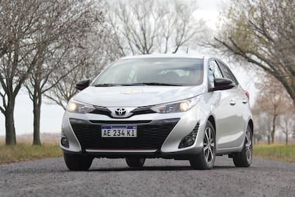 Toyota Yaris Hatchback. El modelo compacto de la marca japonesa obtuvo el mayor puntaje entre todos los vehículos evaluados