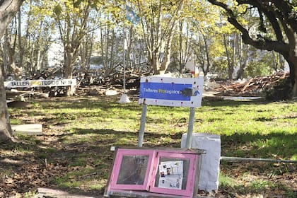 Trabajadores de los Talleres Protegidos de Rehabilitación en Salud Mental, junto a vecinos y organizaciones sociales juntan fondos para reconstruir el taller Nº 19 que funcionaba en el Hospital Borda