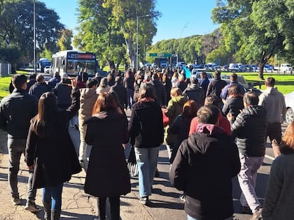 Trabajadores del INTI protestaron esta semana