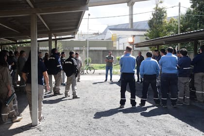 Trabajadores en Renopack y Molinos Agro en el marco del paro