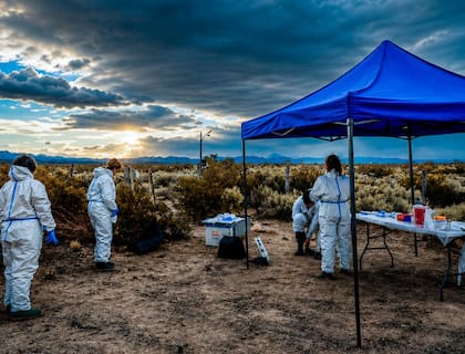 Trabajo del equipo del Malbrán y los CDC de Estados Unidos en el sur de Mendoza