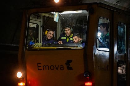 Trabajo en túneles de la Línea A, por Adriana Labonia