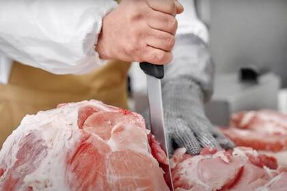 Trabajos con carne de cerdo