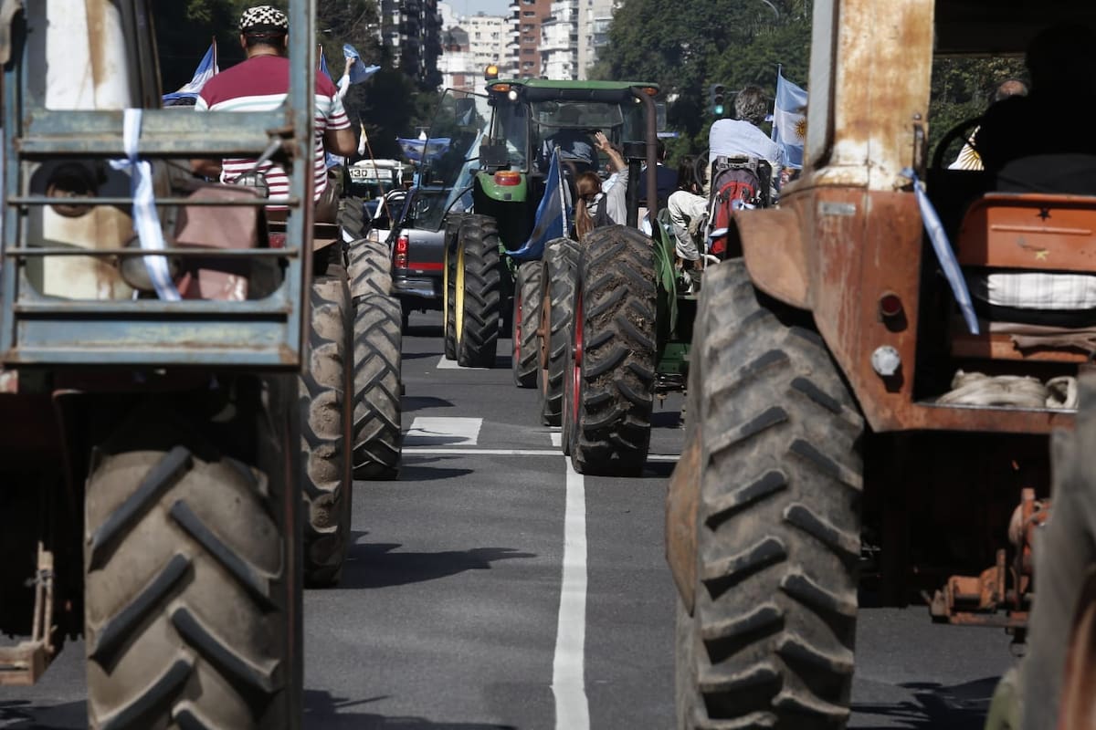 Tractorazo del campo a la ciudad
