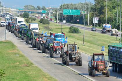 tractorazo en Córdoba