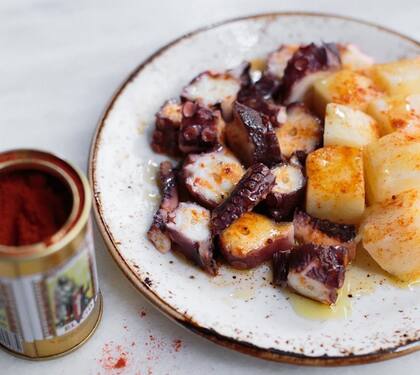 Tradicional pulpo, de El Burladero