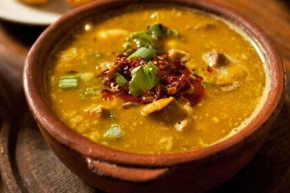 Tradicional, veggie y thai, locro para todos los paladares
