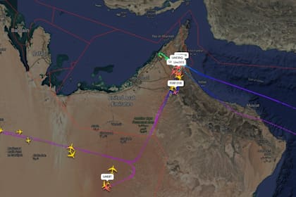 Tráfico detenido en Dubái