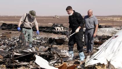 Tragedia aérea en Egipto
