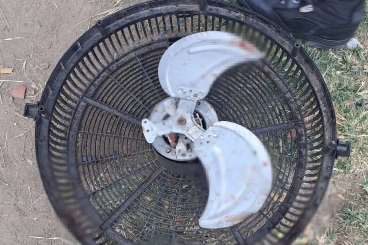 Tragedia en Chaco: se desprendió una asta del ventilador que arreglaba, se le incrustó en el pecho y murió