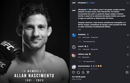 Tragedia en la UFC: hallaron muerto a un reconocido luchador brasileño.