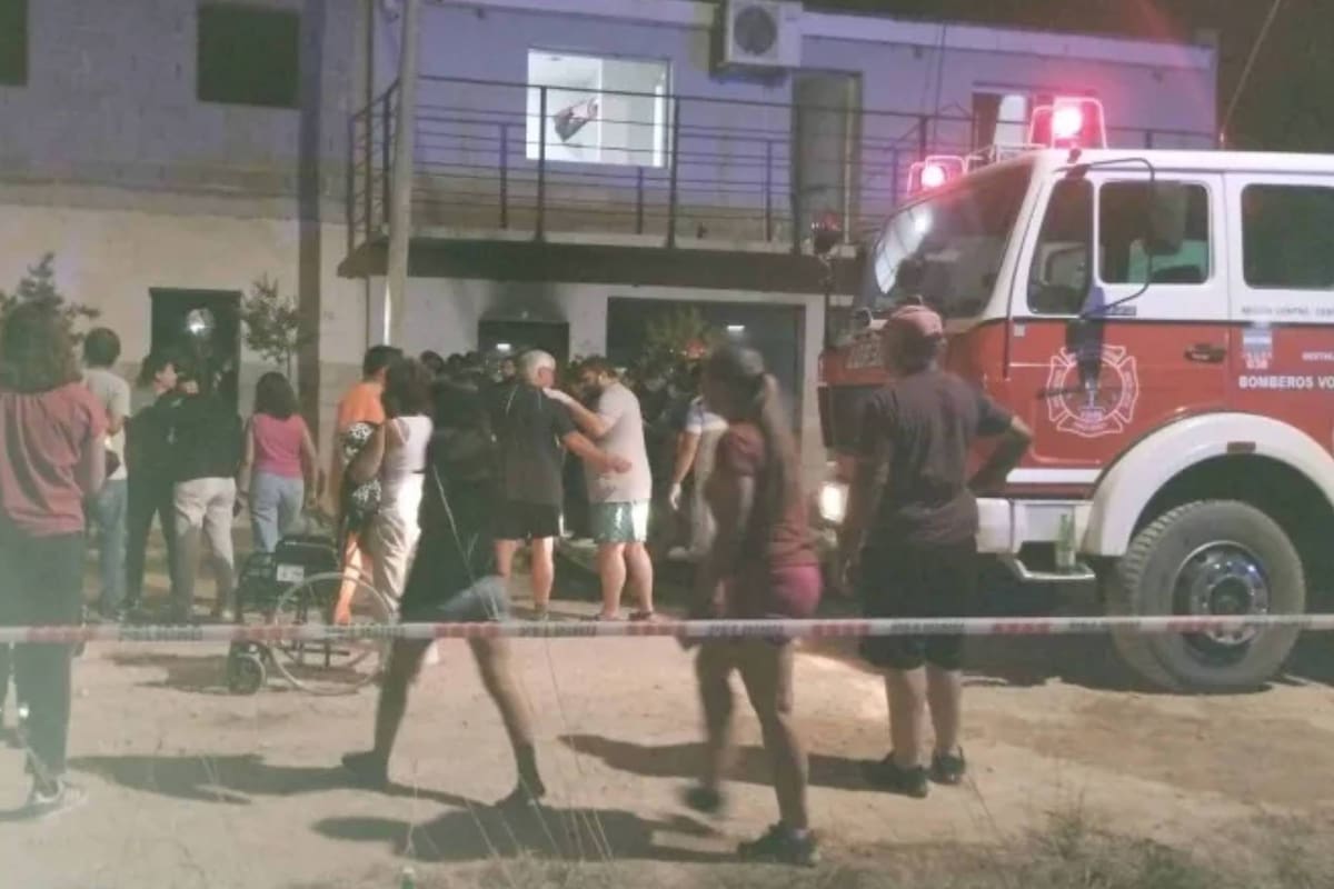 Tragedia en un geriátrico de Olavarría: dos muertos y 42 heridos por un incendio