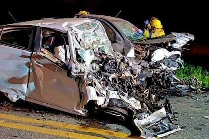 Trágica colisión en la ruta provincial N°6, en Santa Fe