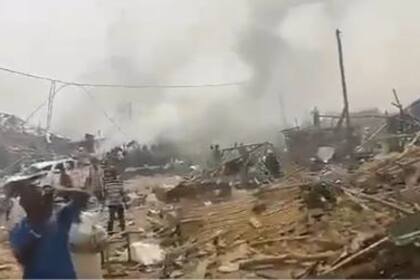 Trágica explosión en Ghana dejó al menos 17 muertos