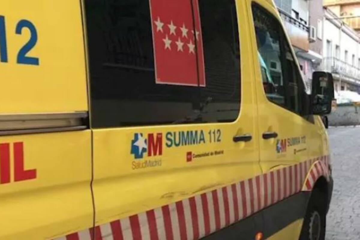 Trágico accidente en Madrid