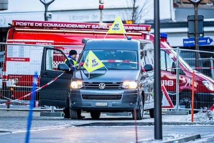 Trágico incendio en Suiza
(MAXIME SCHMID / AFP)