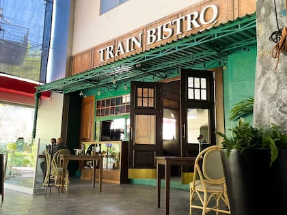 Train Bistró es un restaurante inmersivo.