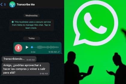 TranscribeMe, el bot de WhatsApp para transcribir audios