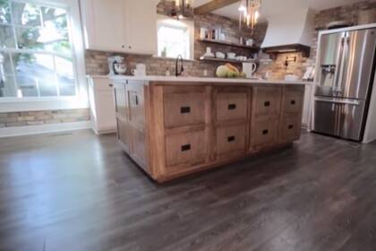 Transformación de la zona culinaria. Imagen: HGTV