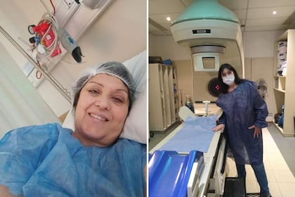 Transitar este tercer cáncer fue diferente para ella, ya que podía distinguir sus síntomas gracias a sus estudios