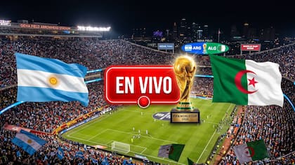 Transmisión en vivo, reacción de LA NACION y el minuto a minuto del partido entre Argentina y Argelia por el Mundial