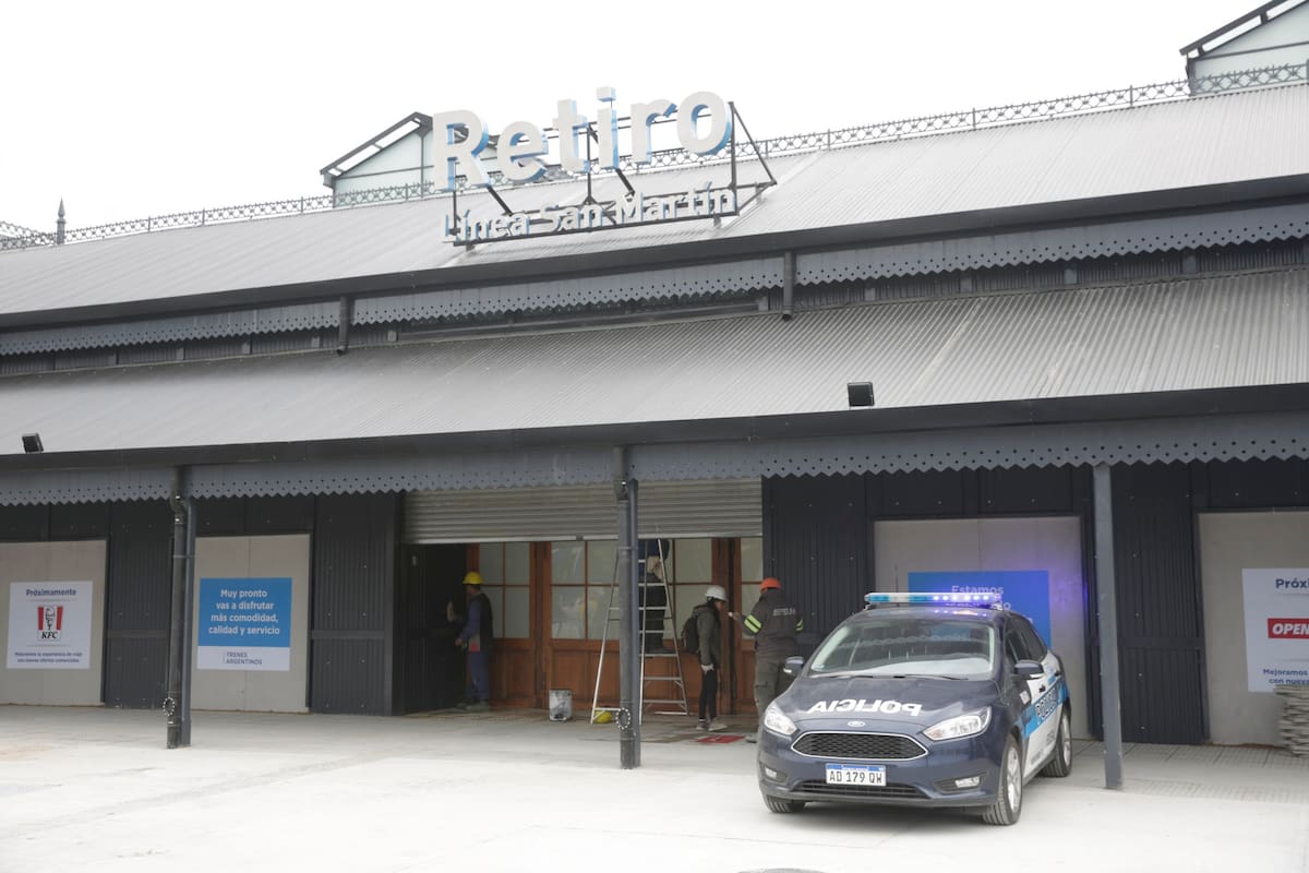 Transporte. Inauguraron la renovada estación Retiro del tren San Martín