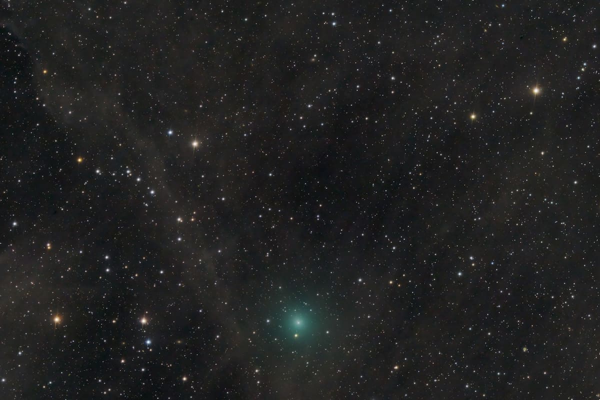 Tras 50.000 años podrá verse el cometa verde en la Tierra (Foto Dan Bartlett)